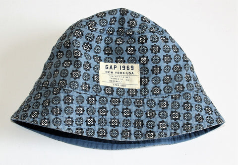 Baby Gap Blue Print Bucket Hat