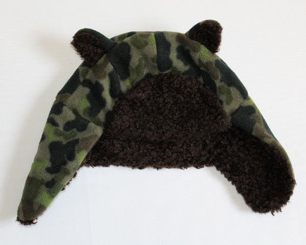 Gap Toddlers Camouflage Pro Fleece Cozy Trapper Hat